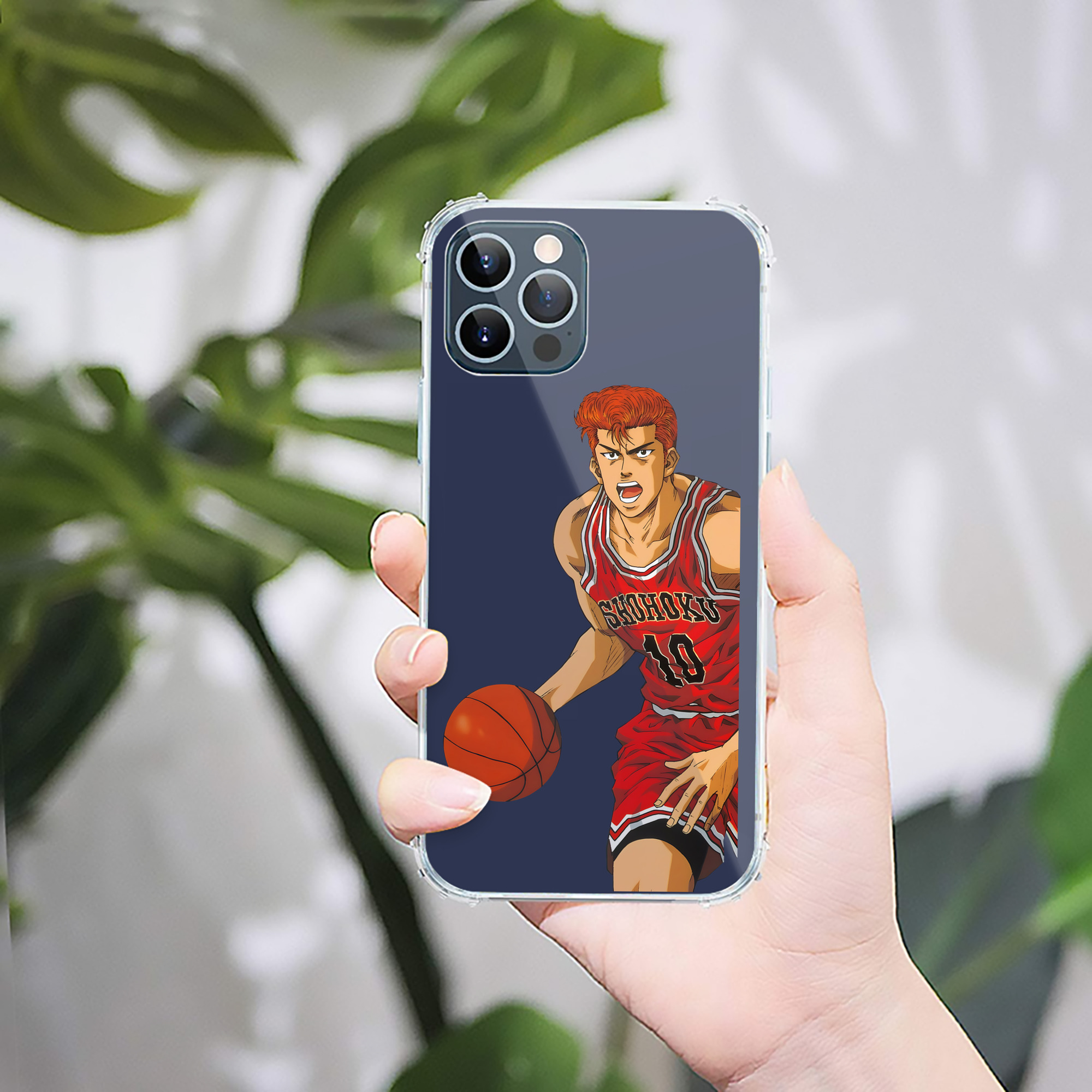 （画像用） SLAM DUNK／スラムダンク 【iPhone 12シリーズ対応】透明スマホケース（クリアソフトケース）